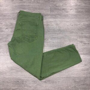 Mother Women’s Size 30 The Dropout Mid Rise Boyfriend Jean Pants In Poison Ivy